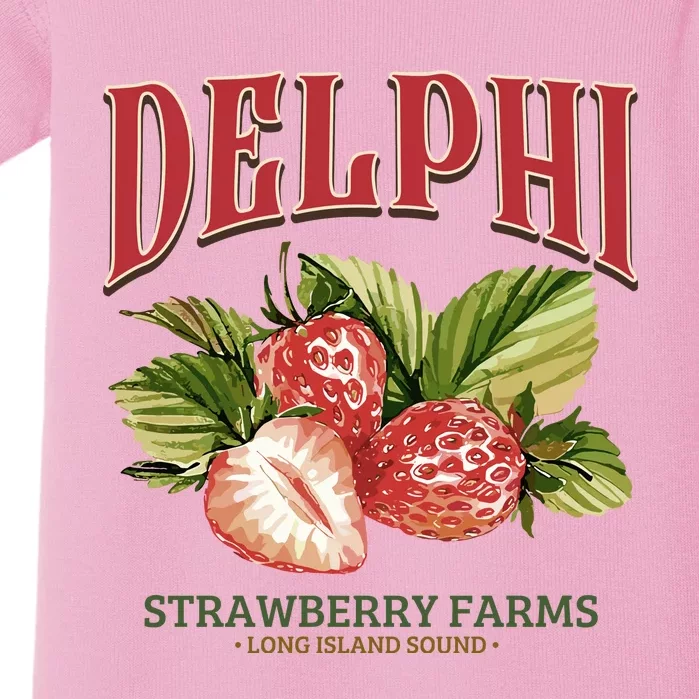 Delphi Strawberry Farms Baby Bodysuit