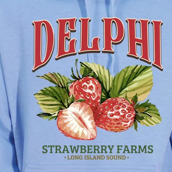 Delphi Strawberry Farms Unisex Surf Hoodie