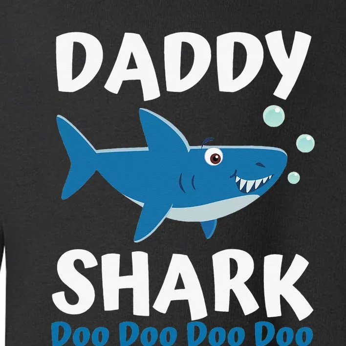 Daddy Shark Fathers Day Gift from Wife Son Daughter Toddler Sweatshirt