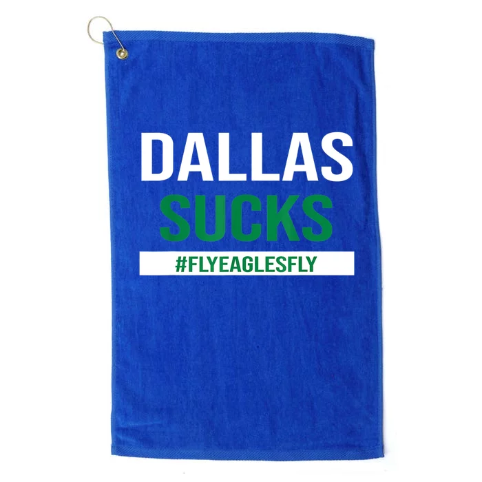 Dallas Sucks Funny Gag Gift For Philly Sports Fans Platinum Collection Golf Towel