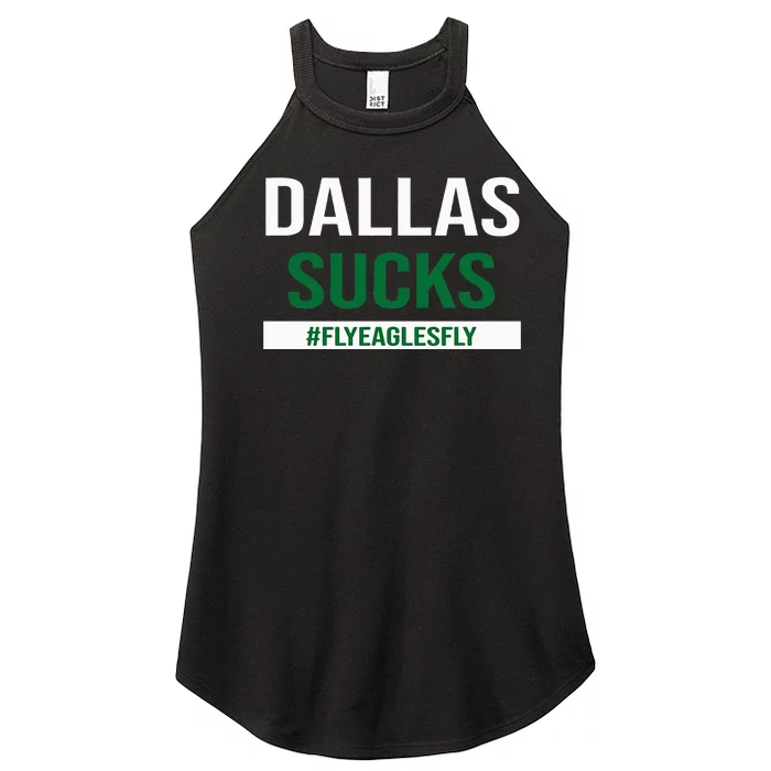 Dallas Sucks Funny Gag Gift for Philly Sports Fans Women’s Perfect Tri Rocker Tank