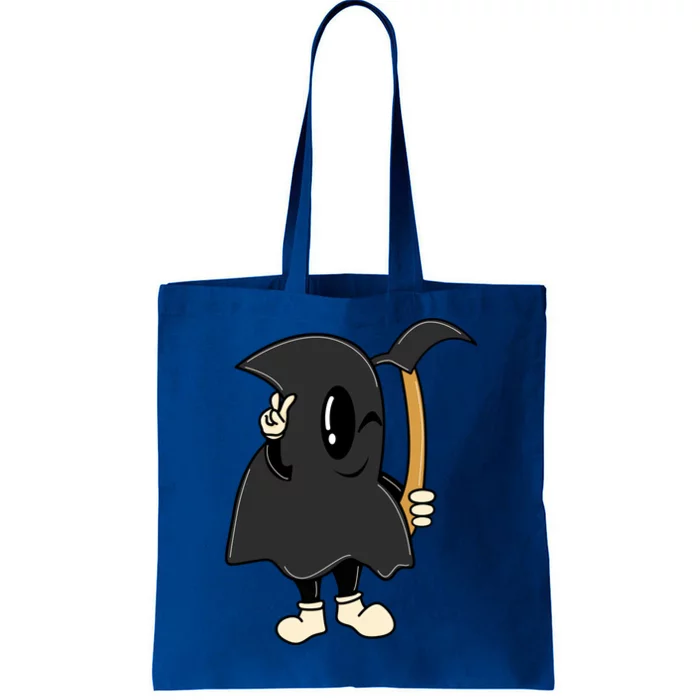 Death Spooky Funny Halloween Costume Vintage Gift Tote Bag