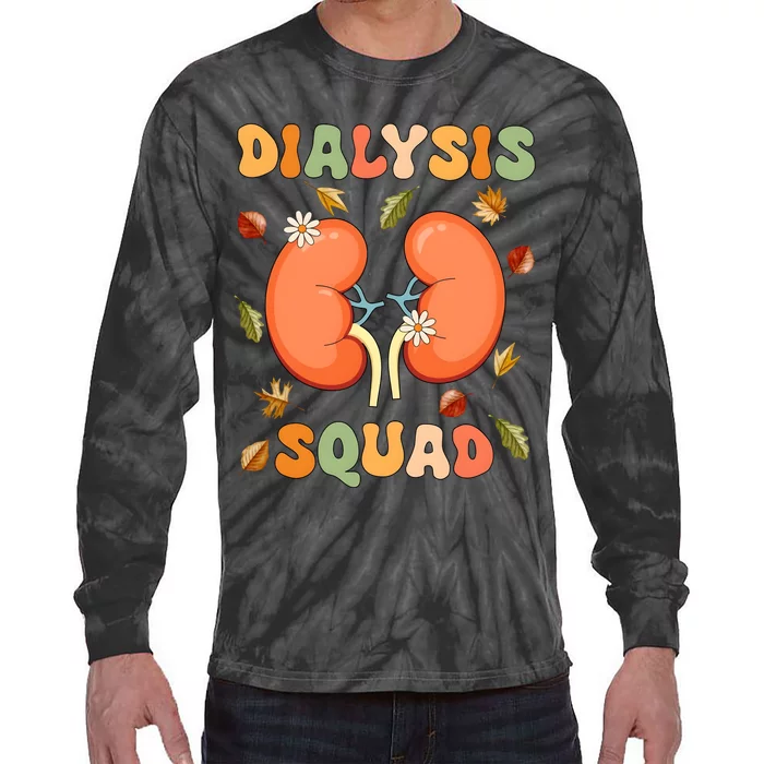 Dialysis Squad Fall Tie-Dye Long Sleeve Shirt