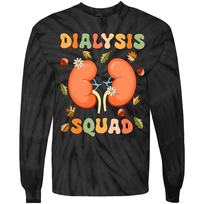 Dialysis Squad Fall Tie-Dye Long Sleeve Shirt