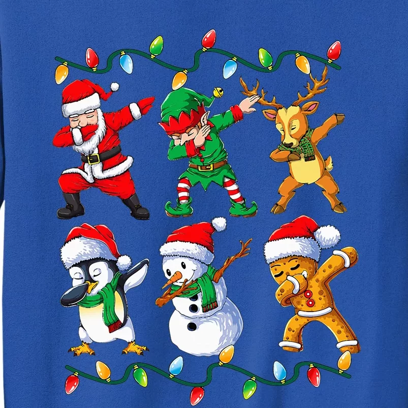 Dabbing Santa Friends Xmas Gifts Christmas Sweatshirt