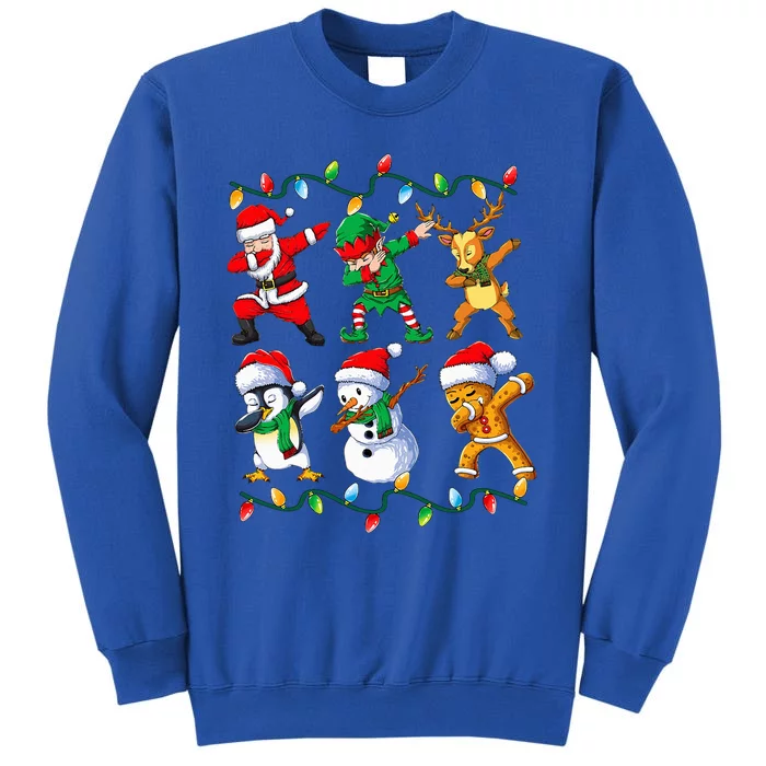 Dabbing Santa Friends Xmas Gifts Christmas Sweatshirt