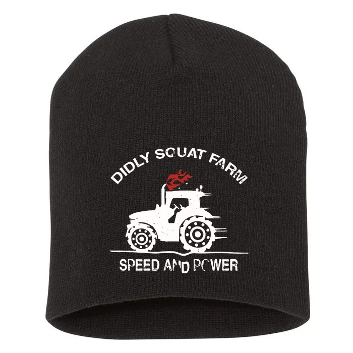 Diddly Squat Farm Speed And Power Short Acrylic Beanie