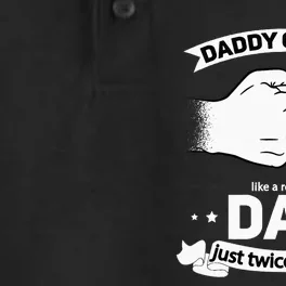 Dad Squared Fathers Day Dad Of Two Cool Daddy Of 2 Dry Zone Grid Performance Polo