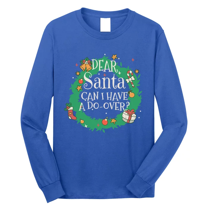 Dear Santa Family Christmas Matching Gift Long Sleeve Shirt