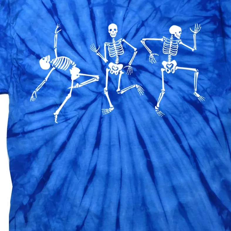 Dancing Skeleton Gift Tie-Dye T-Shirt