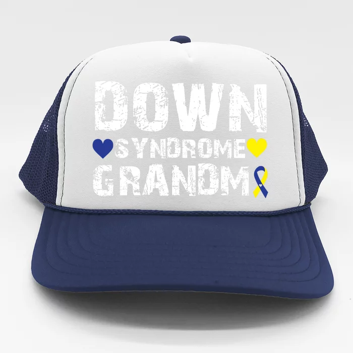 Down Syndrome Grandma Family Matching For Down Syndrome Awareness Gift Trucker Hat