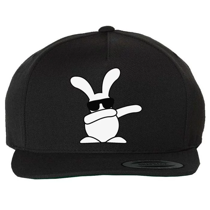 Dabbing Swag Ghetto Easter Bunny Dab Wool Snapback Cap