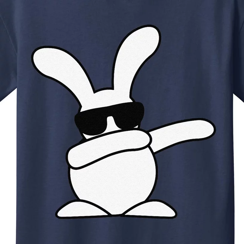 Dabbing Swag Ghetto Easter Bunny Dab Kids T-Shirt