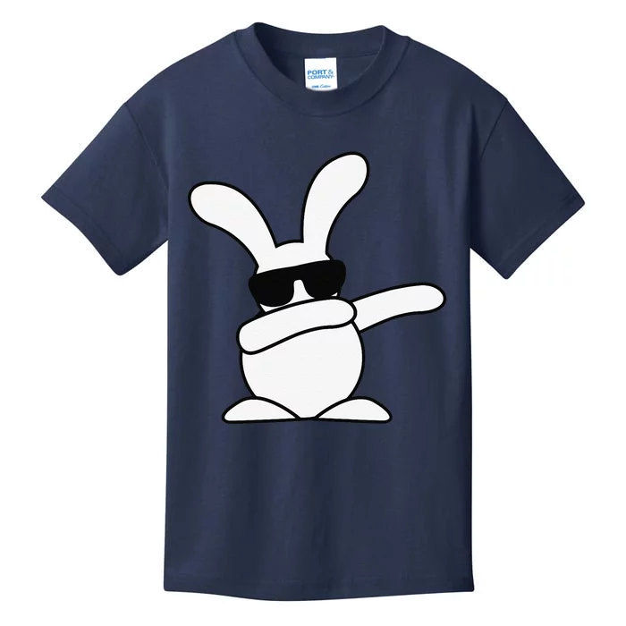 Dabbing Swag Ghetto Easter Bunny Dab Kids T-Shirt