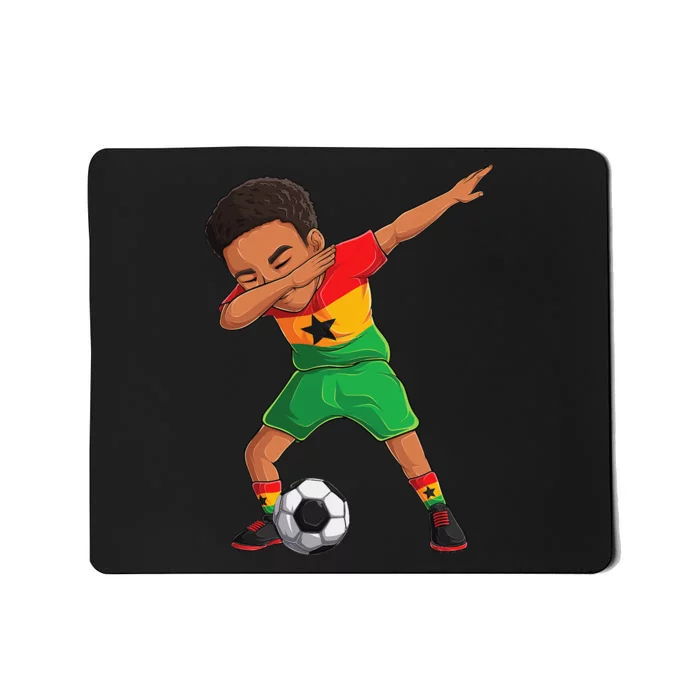 Dabbing Soccer  Ghana Jersey Ghanaian Football Mousepad