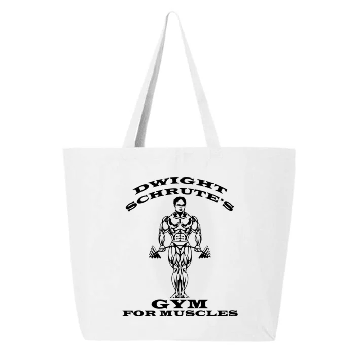 Dwight Schrute's Gym For Muscles 25L Jumbo Tote