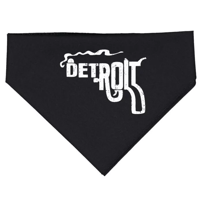 Detroit Smoking Gun Vintage USA-Made Doggie Bandana