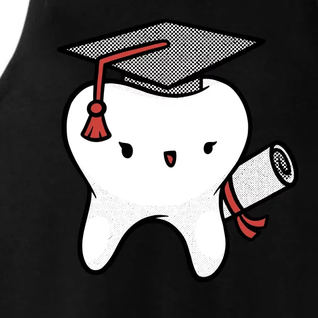 Dentist School Graduate Tooth Funny Gift Ladies Tri-Blend Wicking Tank