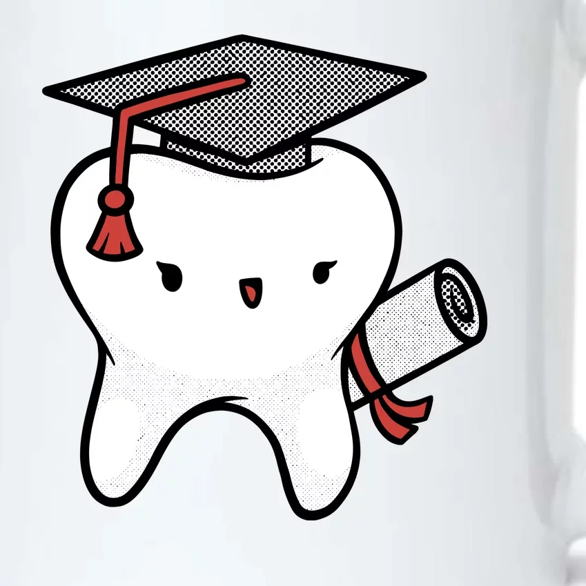 Dentist School Graduate Tooth Funny Gift Black Color Changing Mug