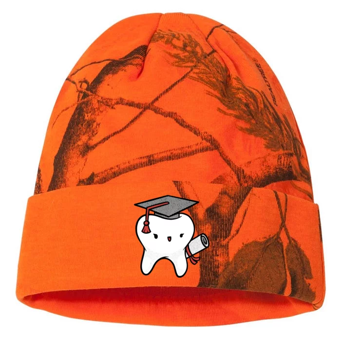 Dentist School Graduate Tooth Funny Gift Kati - 12in Camo Beanie