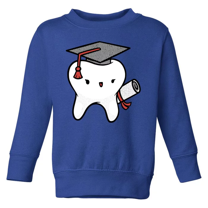 Dentist School Graduate Tooth Funny Gift Toddler Sweatshirt