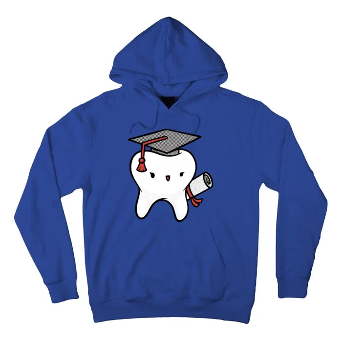 Dentist School Graduate Tooth Funny Gift Tall Hoodie