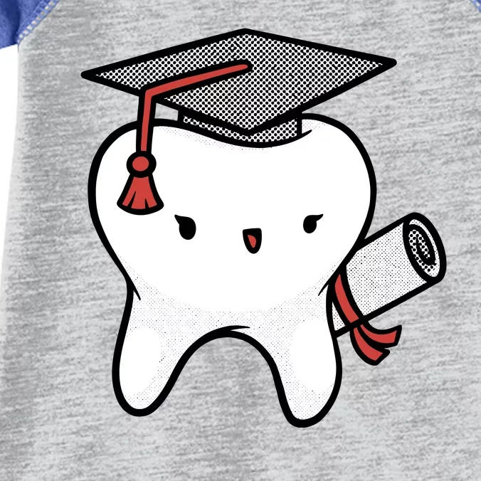 Dentist School Graduate Tooth Funny Gift Infant Baby Jersey Bodysuit