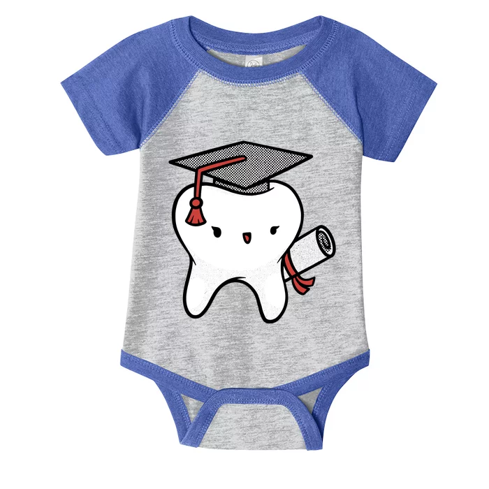 Dentist School Graduate Tooth Funny Gift Infant Baby Jersey Bodysuit