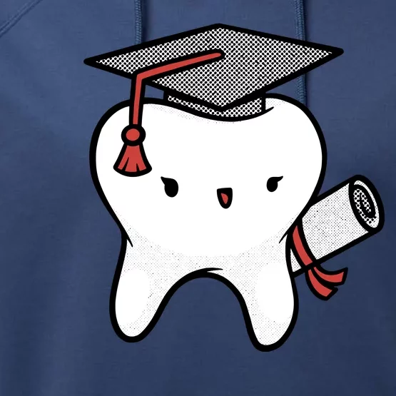 Dentist School Graduate Tooth Funny Gift Performance Fleece Hoodie