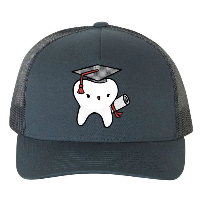 Dentist School Graduate Tooth Funny Gift Yupoong Adult 5-Panel Trucker Hat