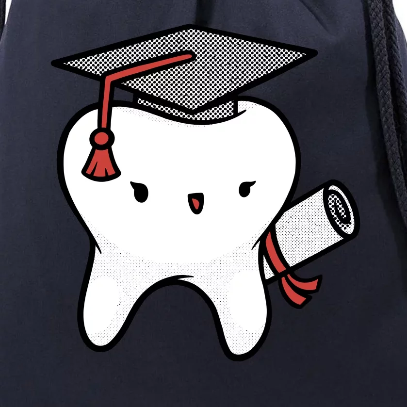 Dentist School Graduate Tooth Funny Gift Drawstring Bag