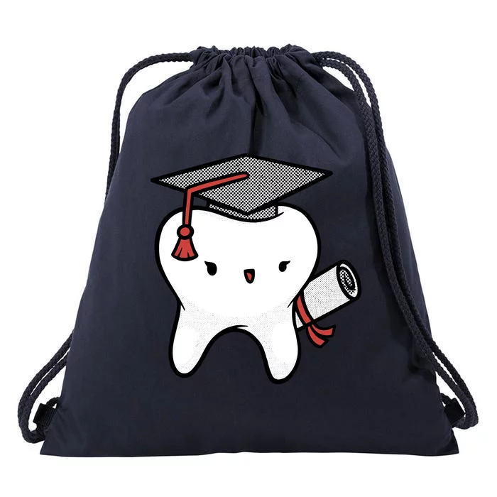 Dentist School Graduate Tooth Funny Gift Drawstring Bag