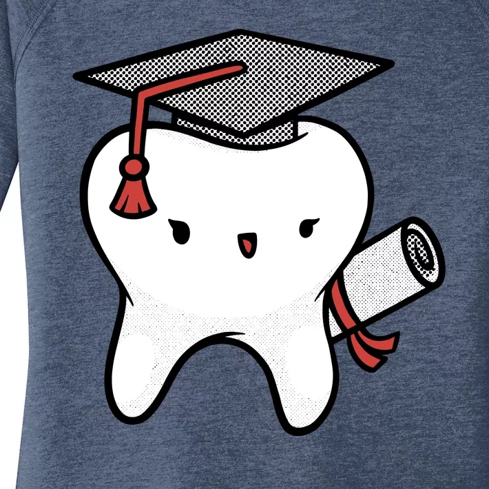 Dentist School Graduate Tooth Funny Gift Women's Perfect Tri Tunic Long Sleeve Shirt