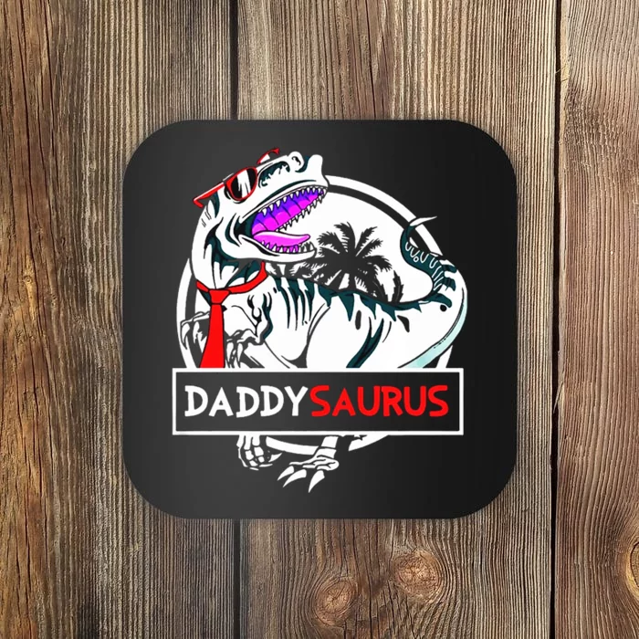 Daddy Saurus Glasses Coaster