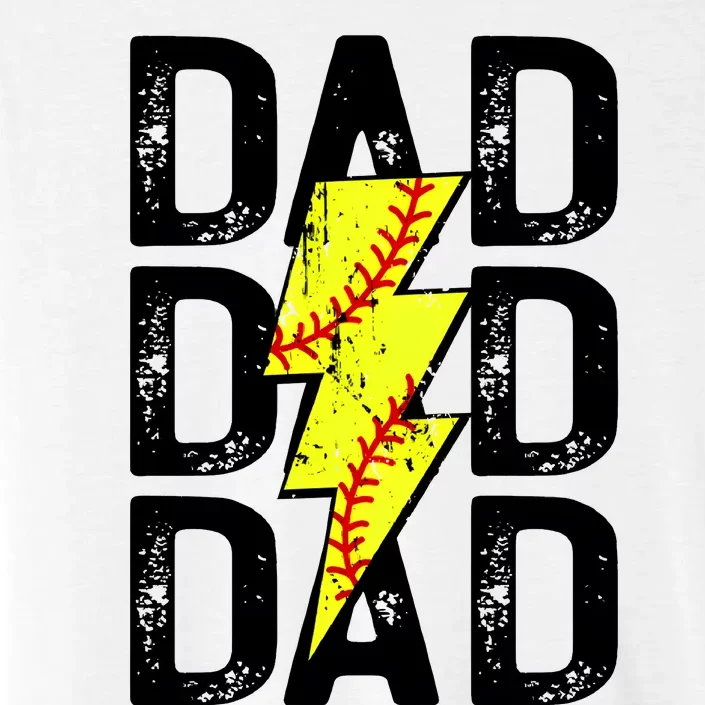 Dad Softball Game Day ChromaSoft Performance T-Shirt