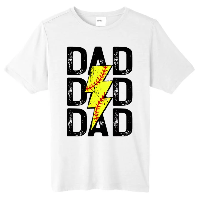 Dad Softball Game Day ChromaSoft Performance T-Shirt