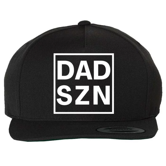 Dad Season Gift Dad Life Dad Dad Twin Dad Great Gift Wool Snapback Cap