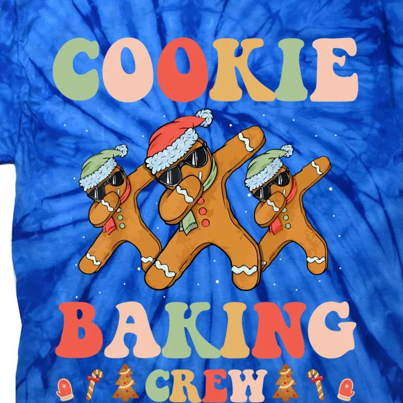 Dabbing Santa Gingerbread Christmas Cookie Baking Crew Xmas Cute Gift Tie-Dye T-Shirt