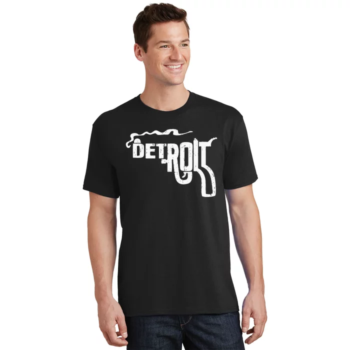 Detroit Smoking Gun Vintage T-Shirt