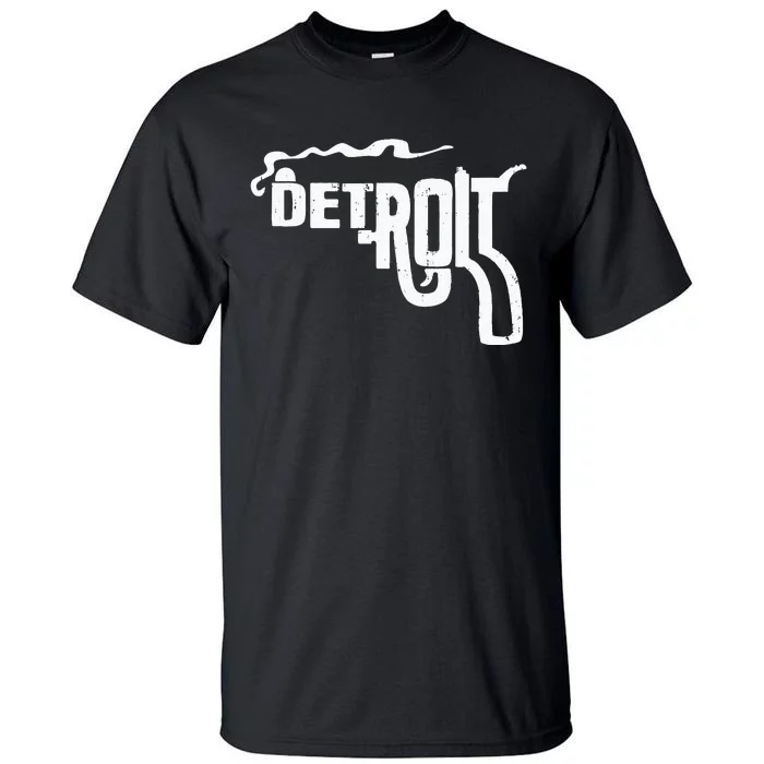 Detroit Smoking Gun Vintage Tall T-Shirt