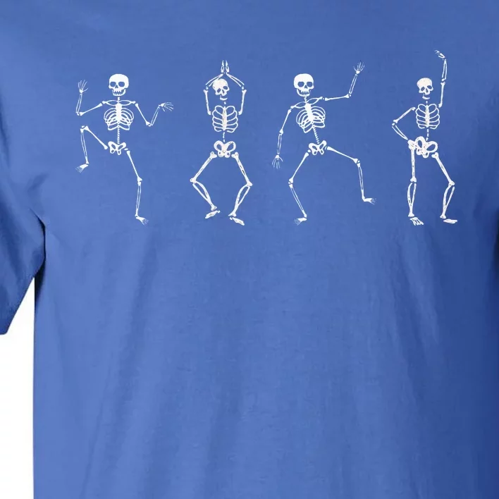 Dancing Skeletons Halloween Dance Challenge Tall T-Shirt