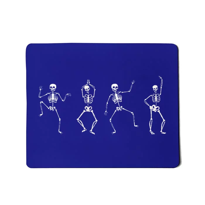 Dancing Skeletons Halloween Dance Challenge Mousepad