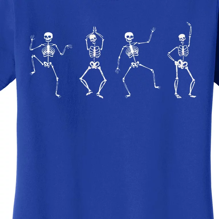 Dancing Skeletons Halloween Dance Challenge Women's T-Shirt