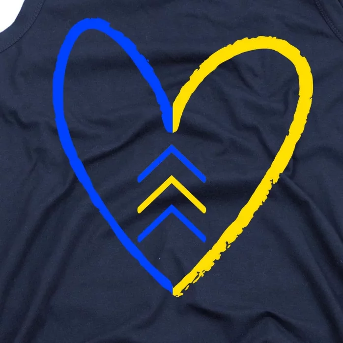 Down Syndrome Heart Arrow Tank Top