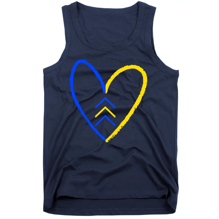 Down Syndrome Heart Arrow Tank Top