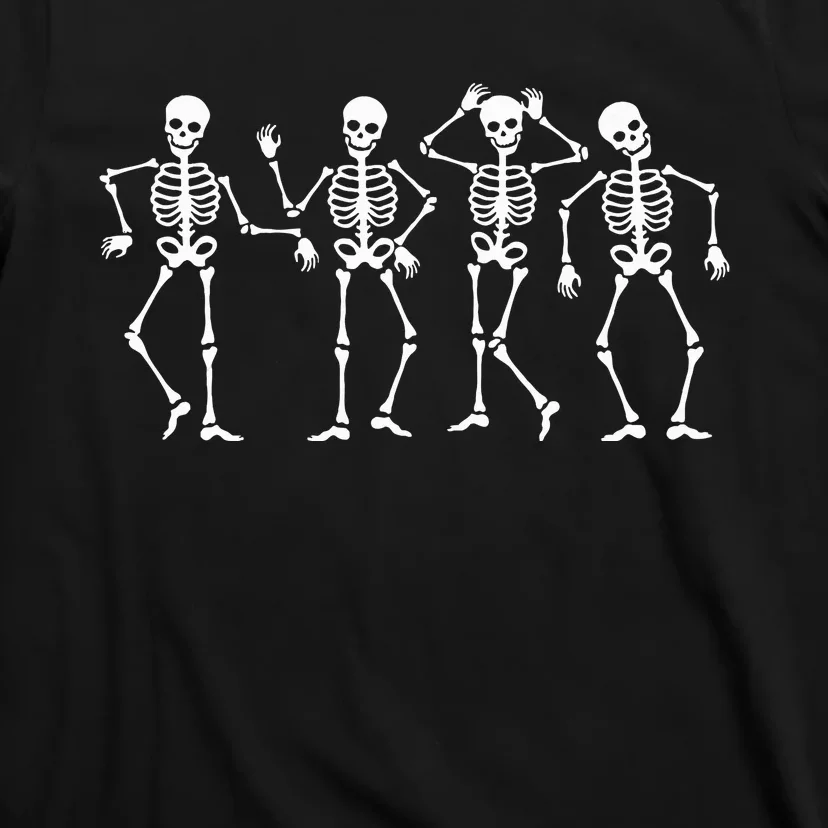 Dancing Skeletons Halloween Dance Challenge T-Shirt