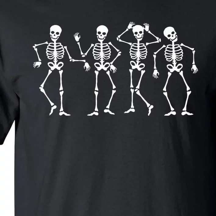 Dancing Skeletons Halloween Dance Challenge Tall T-Shirt