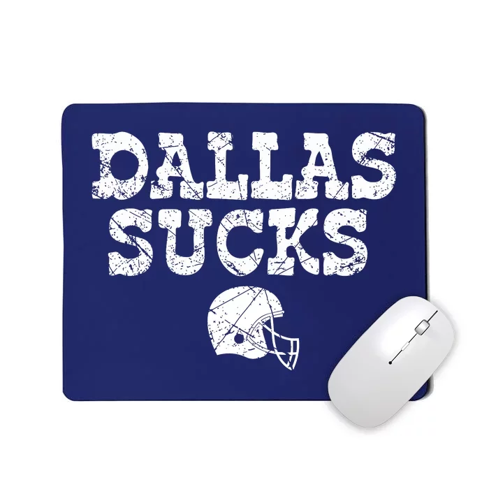 Dallas Sucks Helmet Mousepad