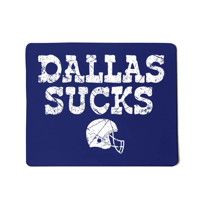 Dallas Sucks Helmet Mousepad