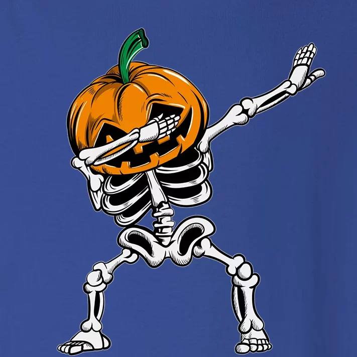 Dabbing Skeleton Halloween Ghost Party Costume Pumpkin Dab Meaningful Gift Toddler Long Sleeve Shirt